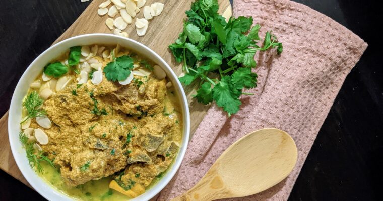 Dhaniwal korma || Coriander lamb curry || One-pot Happiness