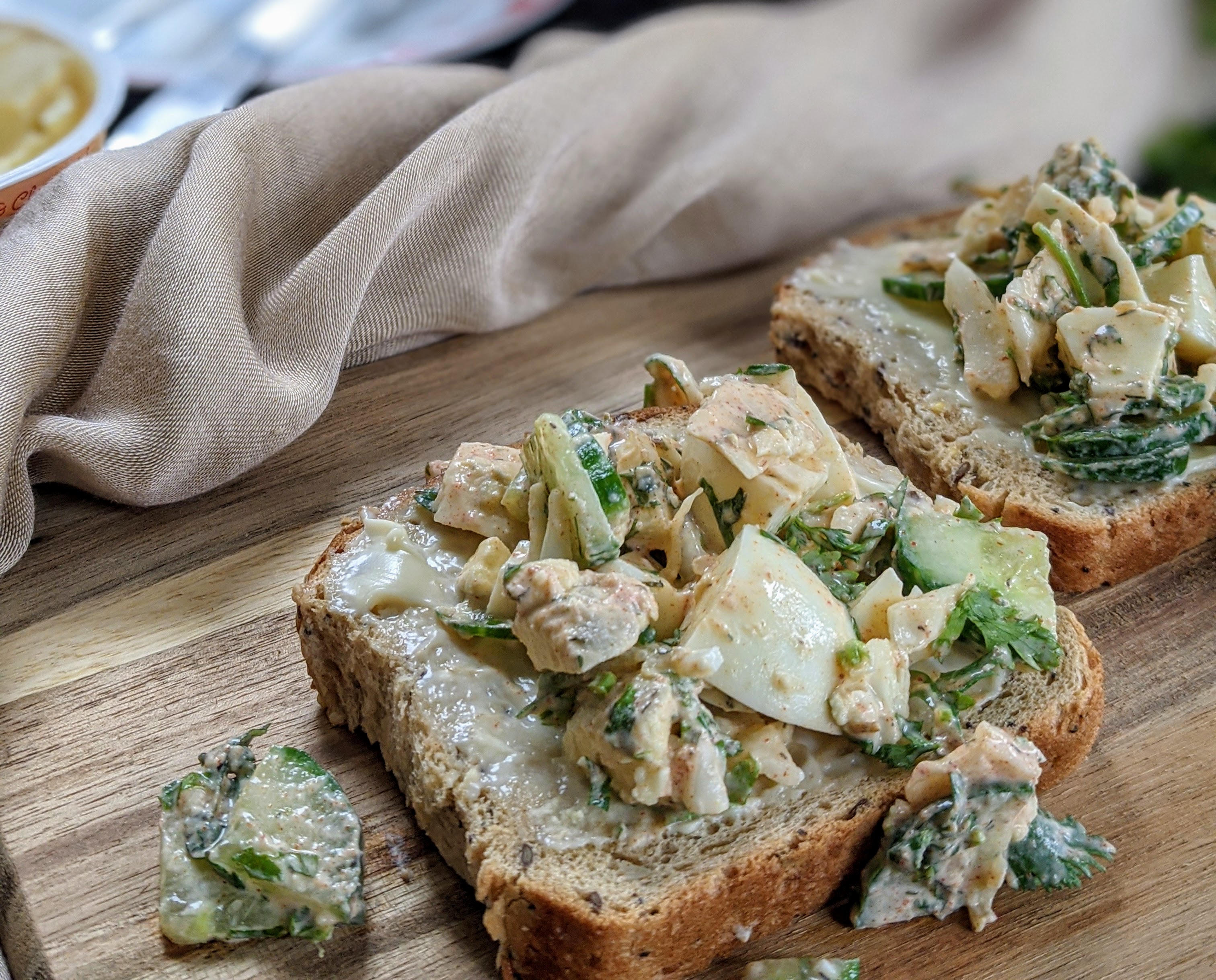 Egg Salad Sandwich- Simple and healthy